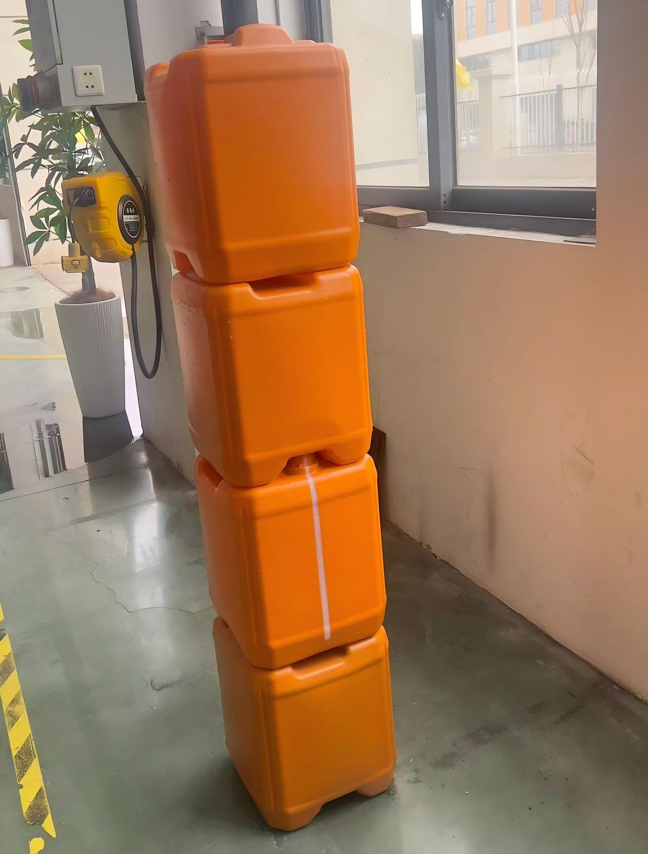 Jwell 30L 単層/多層 HDPE プラスチック容器/ジェリカン/オープントップドラム用ブロー成形機