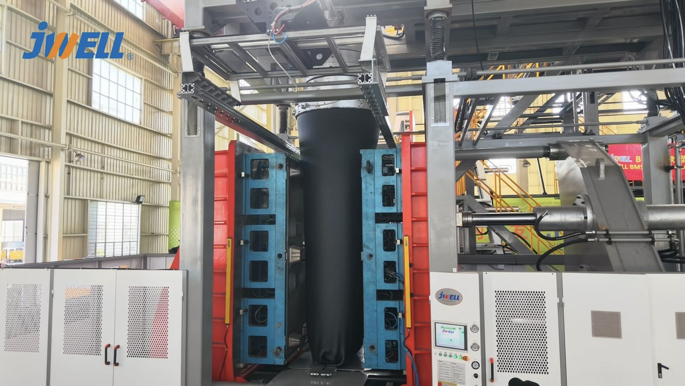 Jwell 500L/1000L ブロー成形機 HDPE 工業用 9 脚/中空/モノリシックブロー成形パレット用