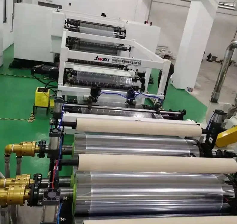 Jwell TPU 目に見えないアライナー シート押出機 TPU 歯科矯正シート押出機