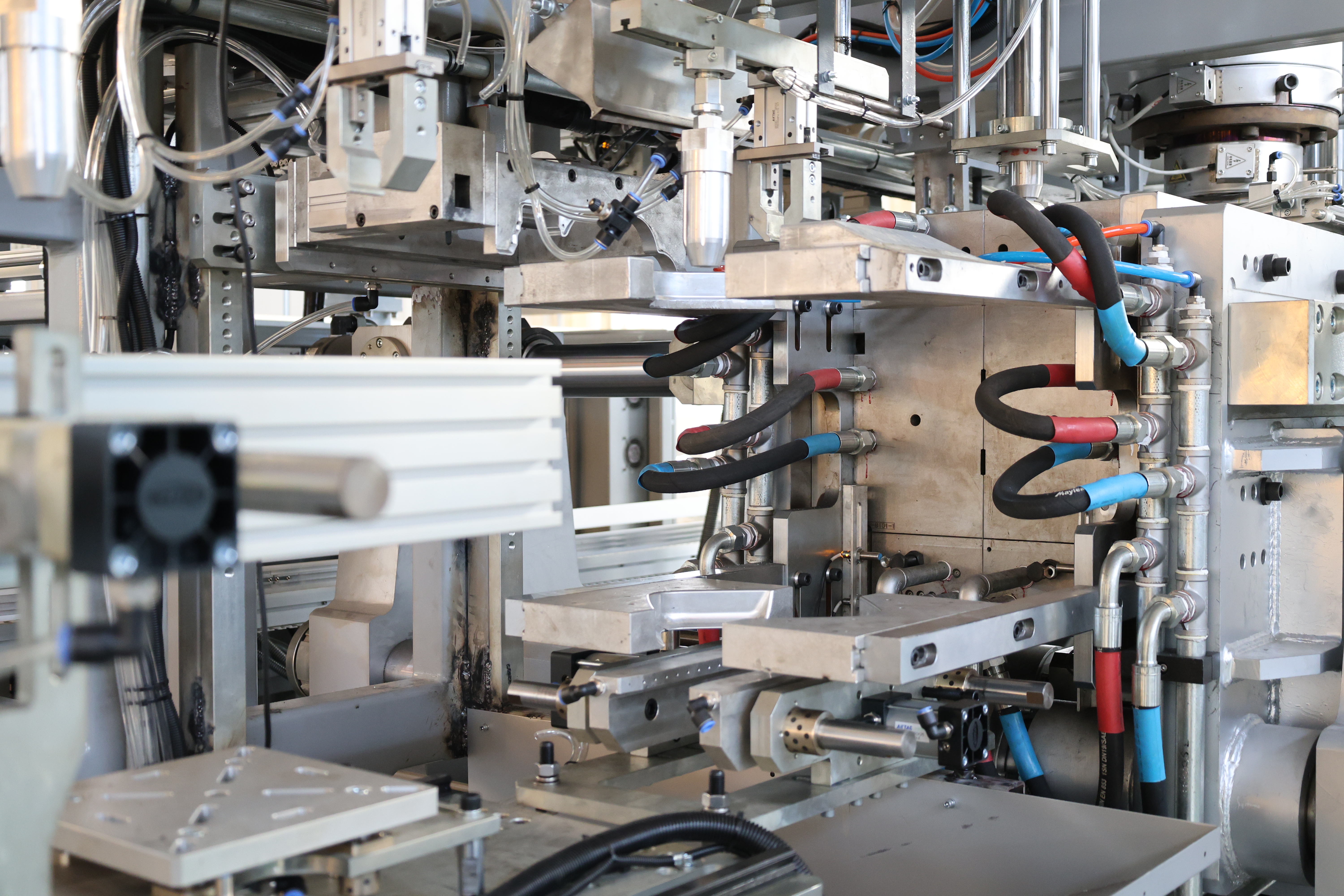 30Lダブルステーション化学包装用ブロー成形機 