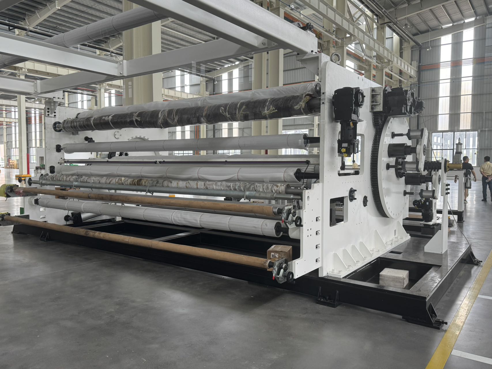 Jwell PVB/SGP ガラス中間膜押出機生産ライン プラスチック押出機機械 