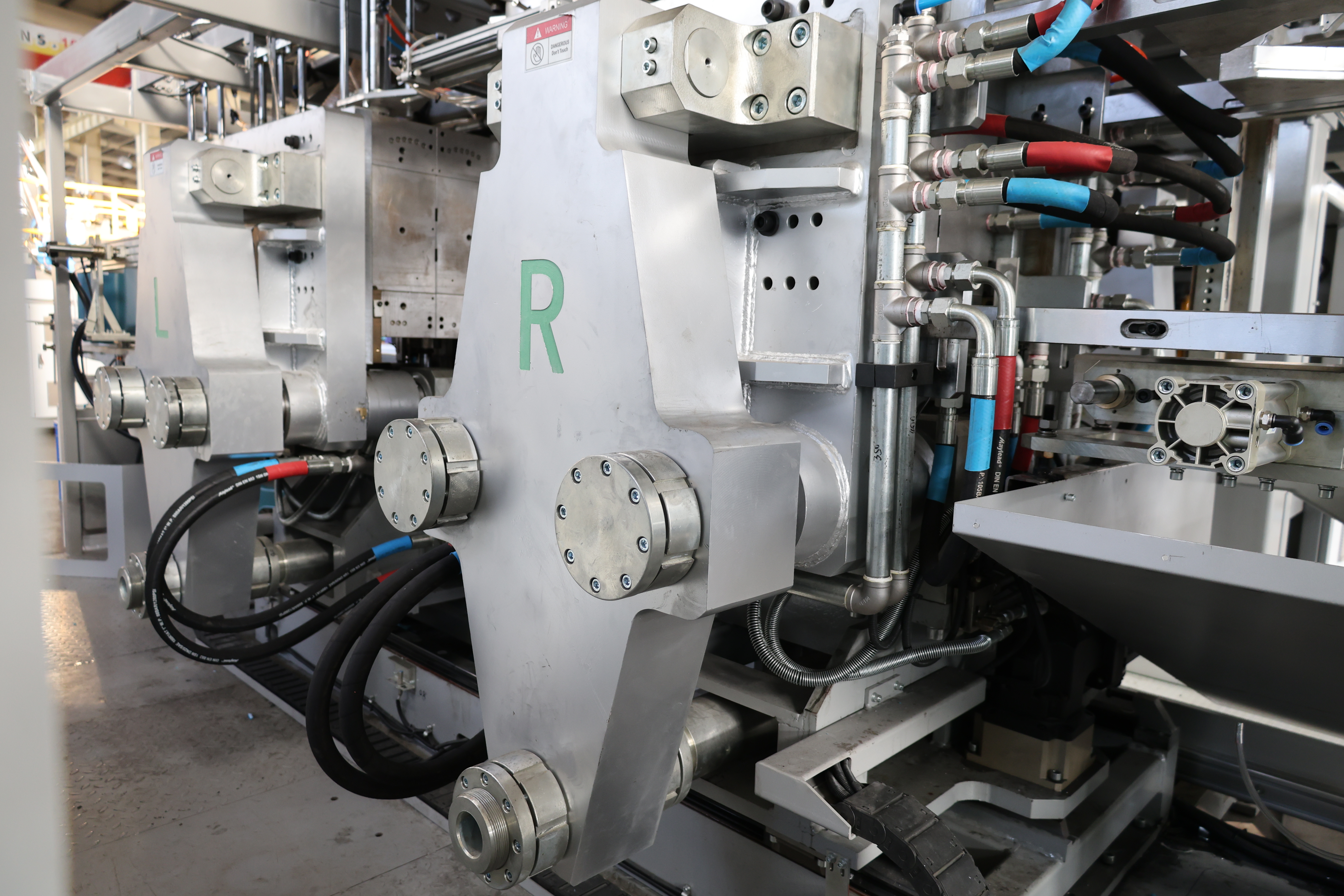 30Lダブルステーション化学包装用ブロー成形機 