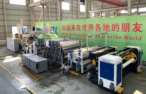 PEストーンペーパーシート押出ライン | Jwell 高効率ストーンペーパー製造機